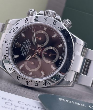 Rolex Daytona 116520 NOS full stickers Z serial mpreziosi segrate